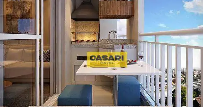Apartamento com 2 dormitórios à venda, 64 m² PRONTO PARA MORAR - bairroCampestre - Santo André/SP