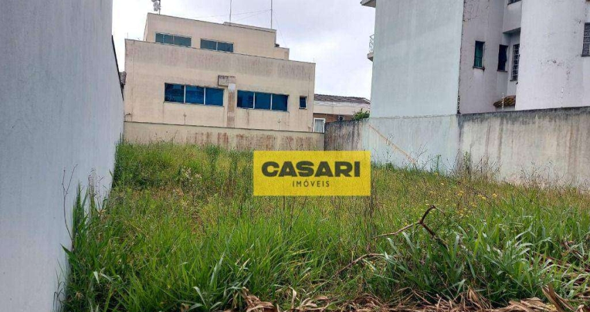 Terreno à venda, 288 m² - Parque Espacial - São Bernardo do Campo/SP