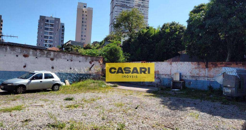 Terreno para alugar, 298 m² por R$ 5.717,81/mês - Centro - São Bernardo do Campo/SP