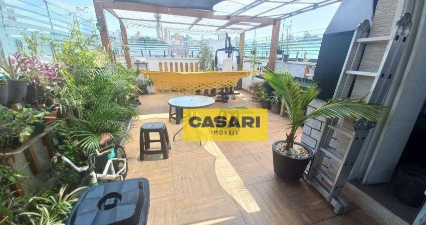 Cobertura à venda, 136 m² por R$ 599.000,00 - Vila Bastos - Santo André/SP