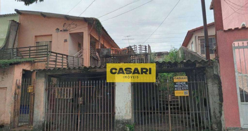 Terreno à venda, 290 m² por R$ 455.000,00 - Vila Vitória - Santo André/SP