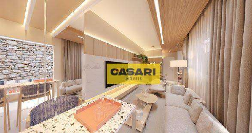 Apartamento com 2 dormitórios à venda, 67 m²- Nova Petrópolis - São Bernardo do Campo/SP