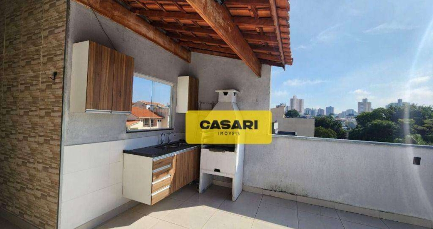 Cobertura com 2 dormitórios à venda, 88 m² - Vila Alice - Santo André/SP