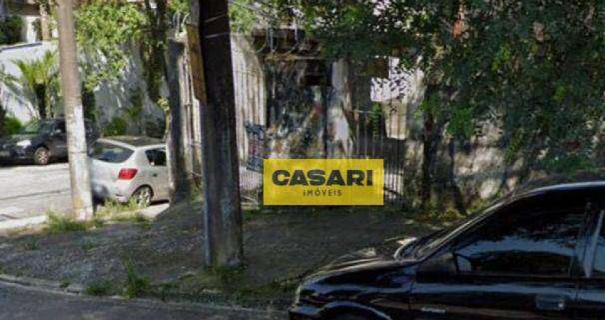 Terreno à venda, 312 m² por R$ 690.000,00 - Baeta Neves - São Bernardo do Campo/SP