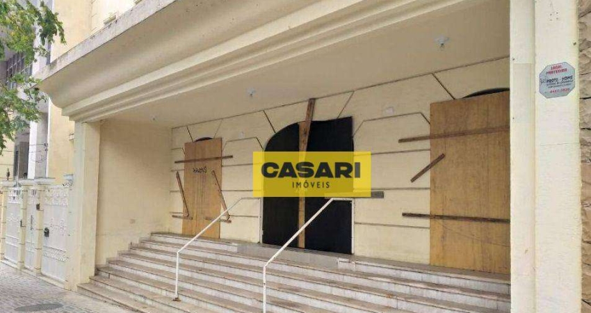 Salão para alugar, 500 m² - Centro - Santo André/SP