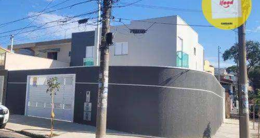 Sobrado com 3 dormitórios à venda, 92 m² - Parque Novo Oratório - Santo André/SP