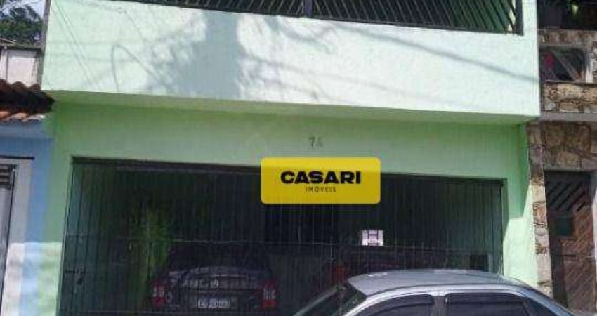 Sobrado com 3 dormitórios à venda, 142 m² - Jardim Las Vegas - Santo André/SP