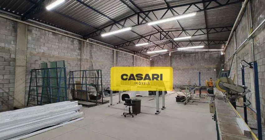 Galpão para alugar, 213 m² - Jordanópolis - São Bernardo do Campo/SP