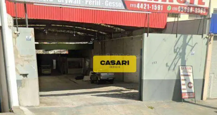 Galpão à venda, 493 m² por R$ 3.500.000,00 - Vila Sacadura Cabral - Santo André/SP