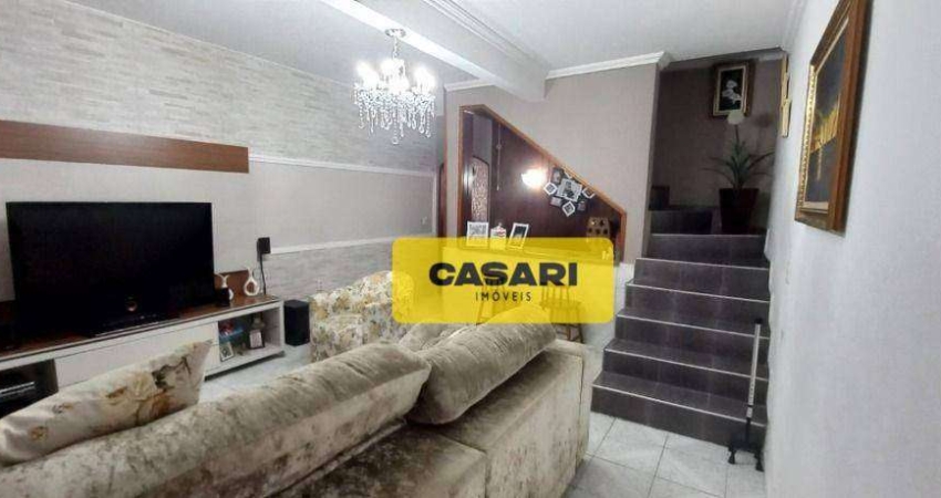 Sobrado com 3 dormitórios à venda, 260 m² por R$ 927.000,00 - Assunção - São Bernardo do Campo/SP