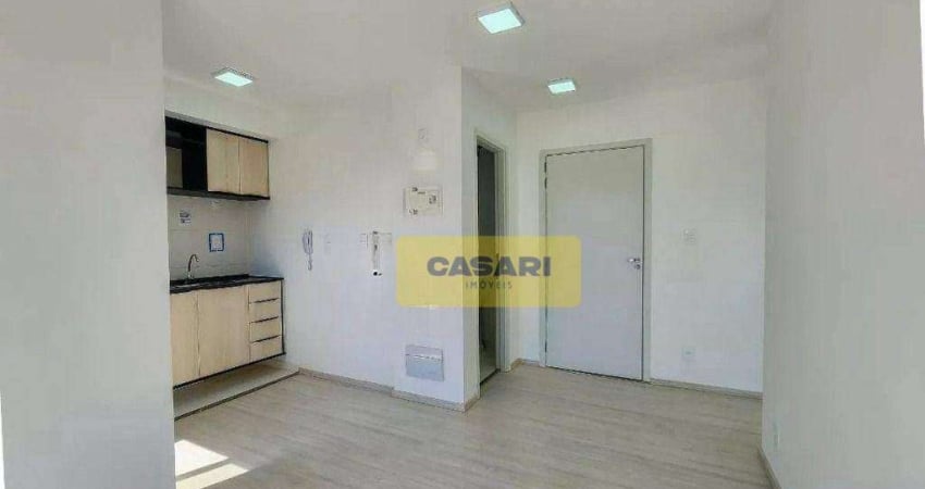 Apartamento com 2 dormitórios para alugar, 44 m² por R$ 2.090,00/mês - Taboão - São Bernardo do Campo/SP
