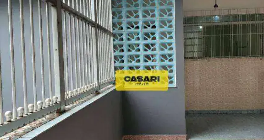 Sobrado com 4 dormitórios para alugar, 250 m² - Jardim - Santo André/SP