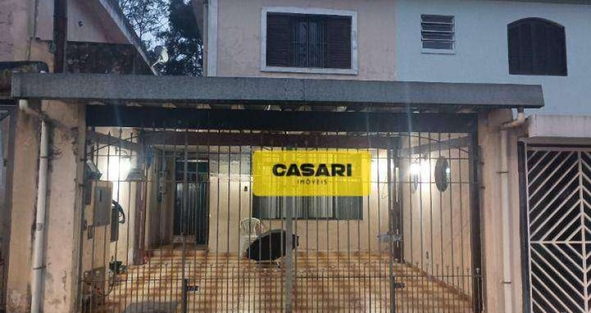 Sobrado com 3 dormitórios à venda, 157 m² - Jardim Calux - São Bernardo do Campo/SP