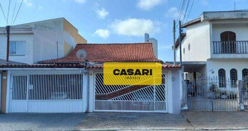 Casa com 2 dormitórios à venda, 136 m² - Vila Scarpelli - Santo André/SP