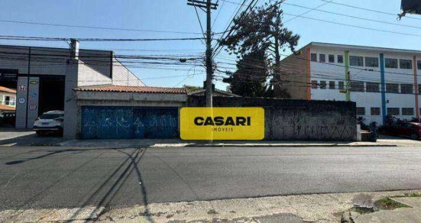 Terreno à venda, 1000 m² - Vila Homero Thon - Santo André/SP