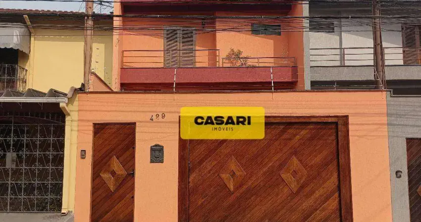 Sobrado com 3 dormitórios à venda, 236 m² - Vila Valparaíso - Santo André/SP