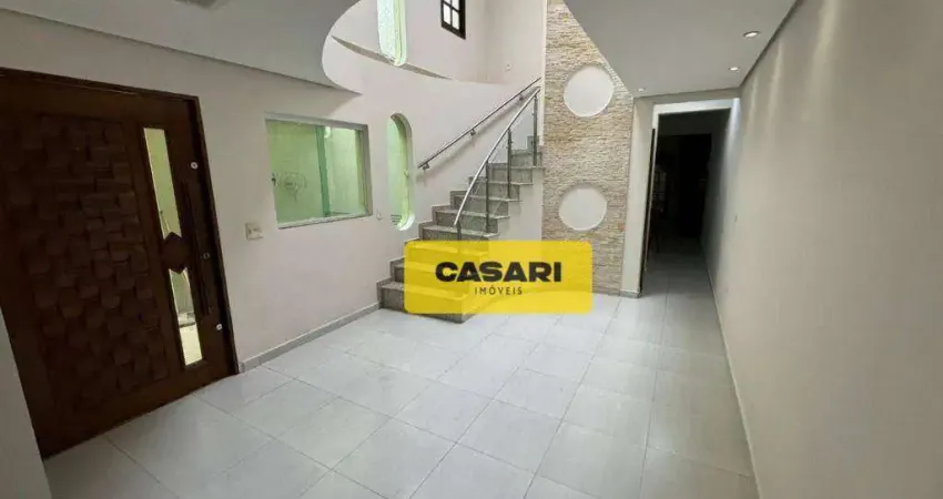 Sobrado com 4 dormitórios à venda, 264 m² - Vila Pires - Santo André/SP