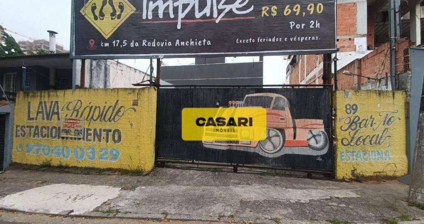 Terreno à venda, 310 m² - Jardim do Mar - São Bernardo do Campo/SP