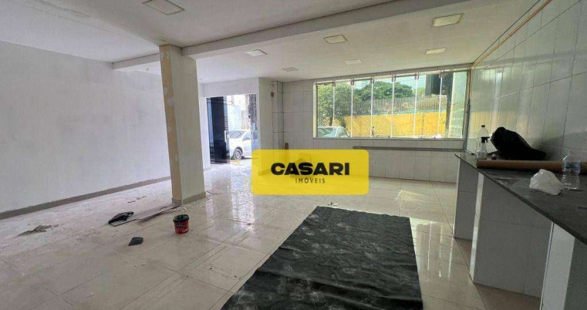 Salão para alugar, 100 m² - Baeta Neves - São Bernardo do Campo/SP