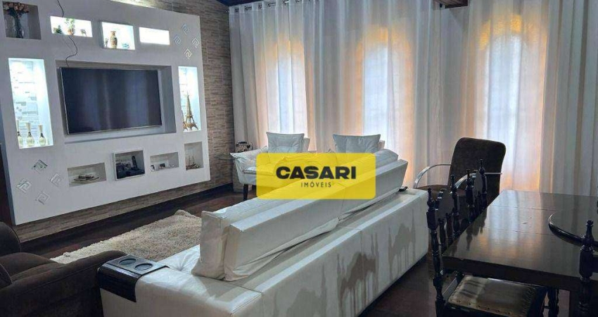 Sobrado com 4 dormitórios à venda, 225 m² - Vila Humaitá - Santo André/SP