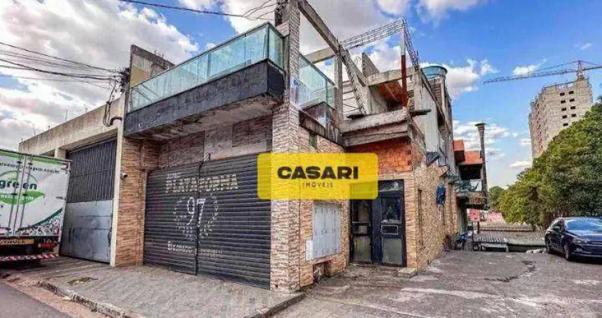 Salão para alugar, 400 m² por R$ 10.240,00/mês - Planalto - São Bernardo do Campo/SP