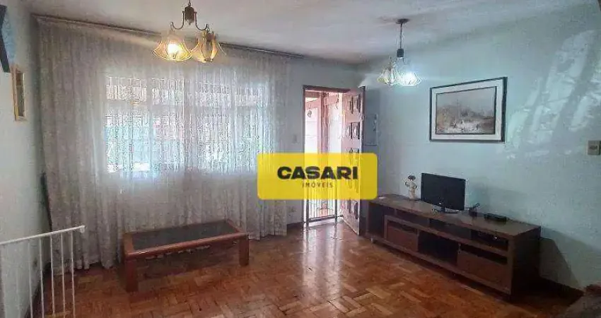 Sobrado com 3 dormitórios à venda, 109 m²- Jardim Cambuí - Santo André/SP