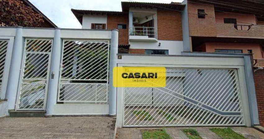 Sobrado com 4 dormitórios à venda, 267 m² - Parque dos Pássaros - São Bernardo do Campo/SP