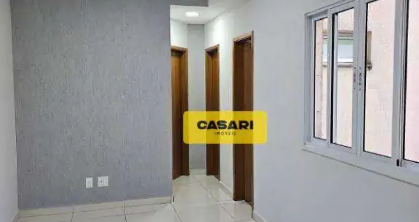 Apartamento com 2 dormitórios à venda, 46 m² - Vila Apiaí - Santo André/SP