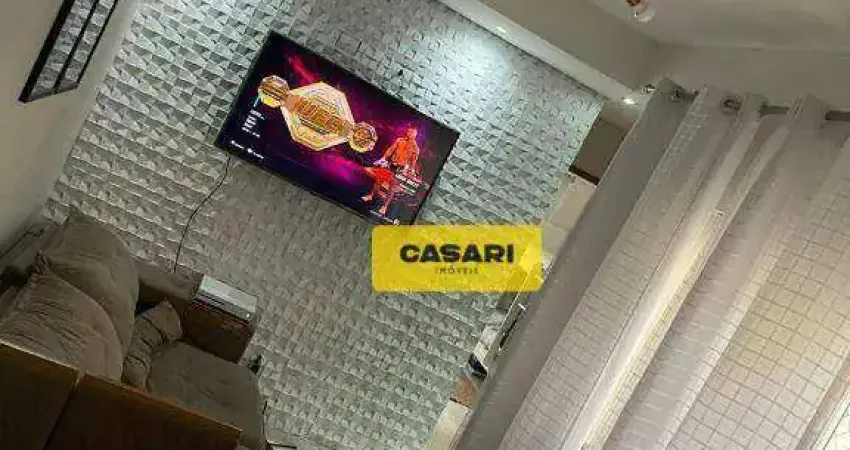 Cobertura com 2 dormitórios à venda, 82 m² - Jardim Las Vegas - Santo André/SP