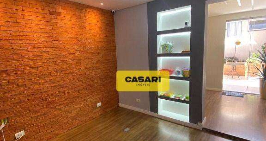 Sobrado, 135 m² - venda por R$ 790.000,00 ou aluguel por R$ 4.630,01/mês - Jardim do Mar - São Bernardo do Campo/SP