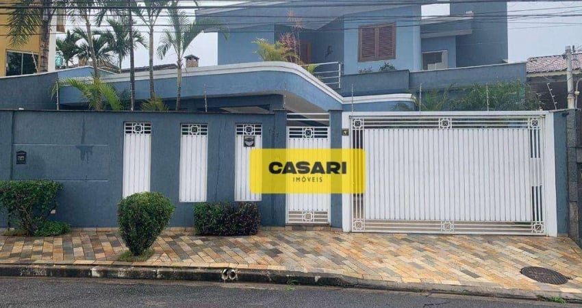 Sobrado com 3 dormitórios à venda, 344 m² - Parque dos Pássaros - São Bernardo do Campo/SP