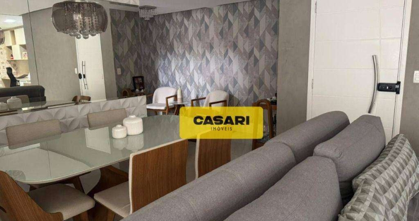 Apartamento com 3 dormitórios à venda, 113 m²  - Planalto - São Bernardo do Campo/SP