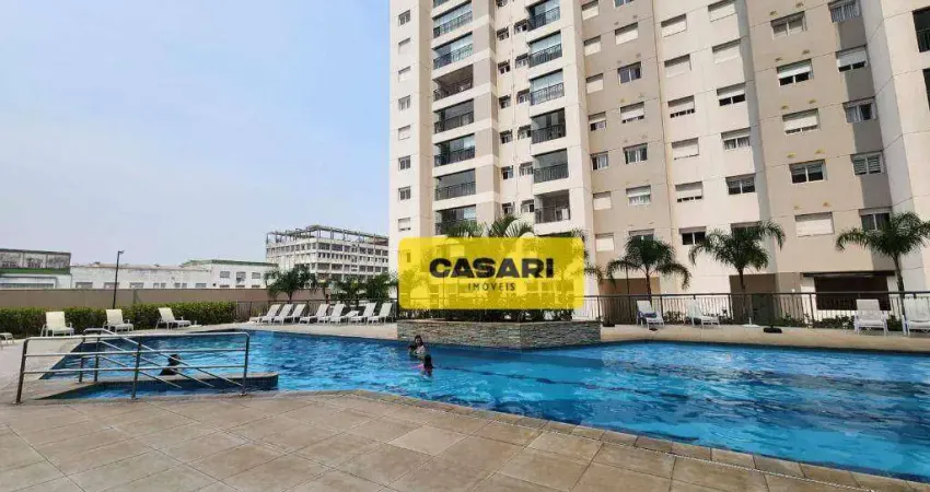 Apartamento com 3 dormitórios à venda, 88 m²- Campestre - Santo André/SP