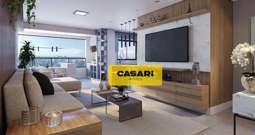 Apartamento com 3 dormitórios à venda, 127 m² - Centro - Santo André/SP