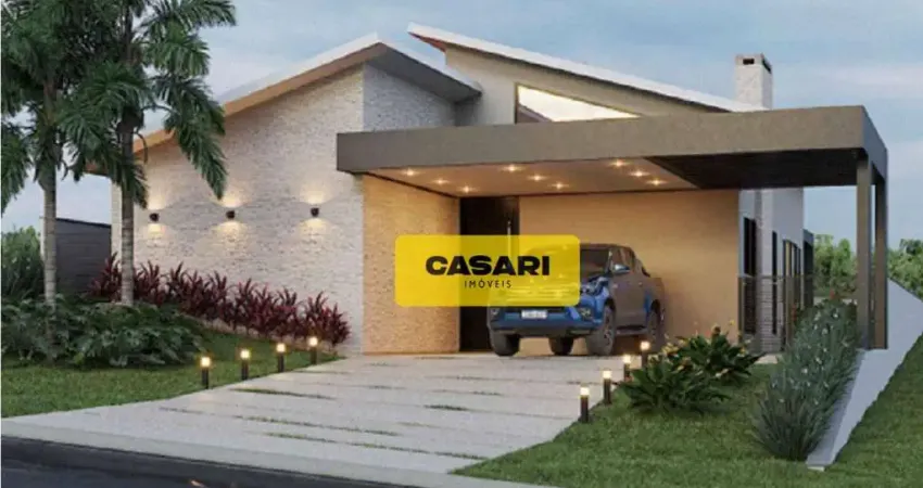 Casa com 4 dormitórios à venda, 178 m² - Condomínio Ninho Verde I Eco Residence - Porangaba/SP