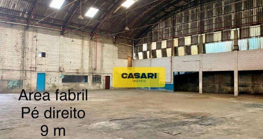 Galpão à venda, 1696 m² - Alves Dias - São Bernardo do Campo/SP