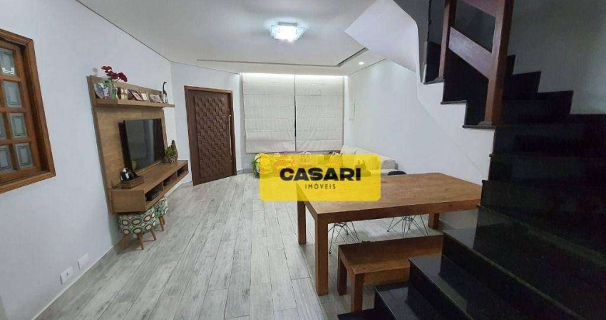 Sobrado com 3 dormitórios à venda, 160 m² - Planalto - São Bernardo do Campo/SP