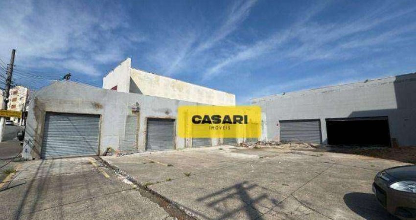 Salão, 750 m² - venda ou aluguel- Planalto - São Bernardo do Campo/SP