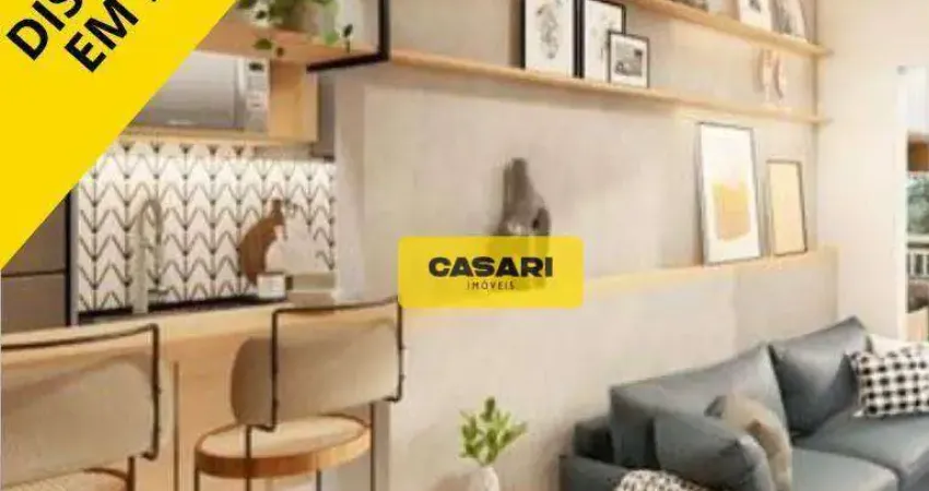 Apartamento com 2 dormitórios para alugar, 49 m²  - Assunção - São Bernardo do Campo/SP