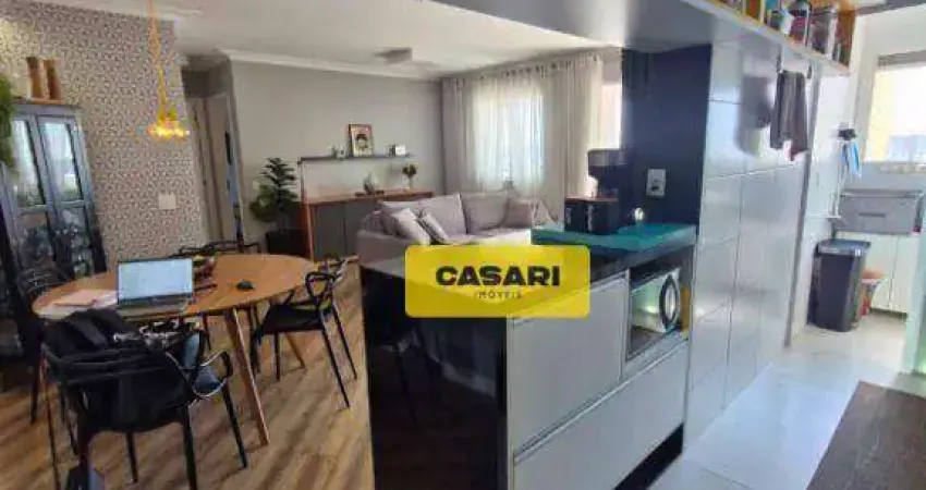 Apartamento com 2 dormitórios à venda, 93 m² - Vila Valparaíso - Santo André/SP