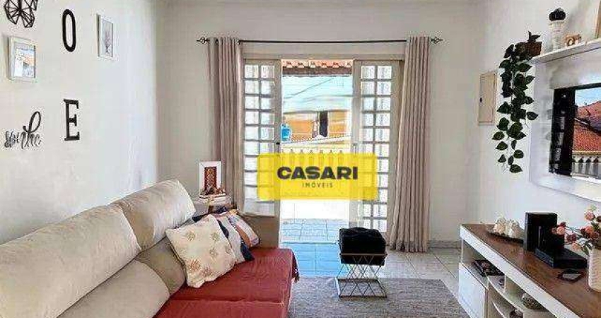 Casa com 3 dormitórios à venda, 210 m²  - Vila Metalúrgica - Santo André/SP
