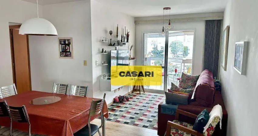 Apartamento com 3 dormitórios à venda, 97 m² - Campestre - Santo André/SP