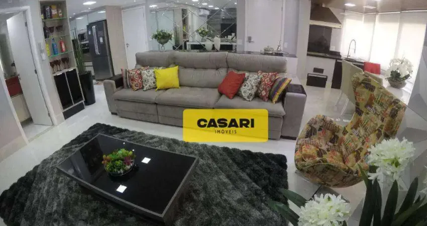 Apartamento com 3 dormitórios à venda, 130 m²  - Centro - Santo André/SP