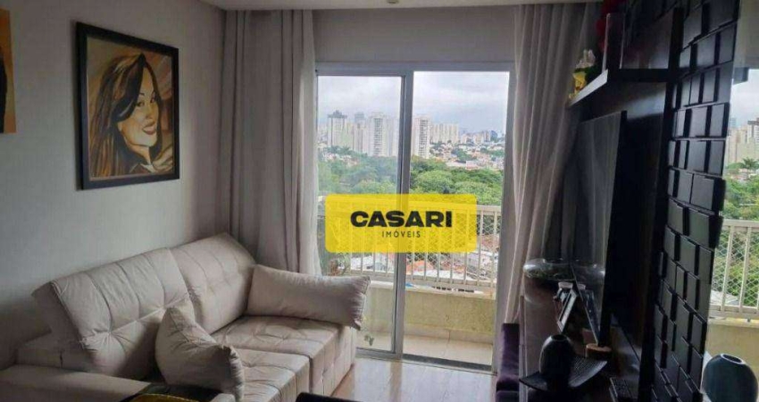 Apartamento com 2 dormitórios à venda, 52 m² - Vila Príncipe de Gales - Santo André/SP