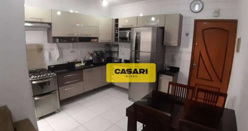 Apartamento com 2 dormitórios à venda, 56 m² - Vila Camilópolis - Santo André/SP