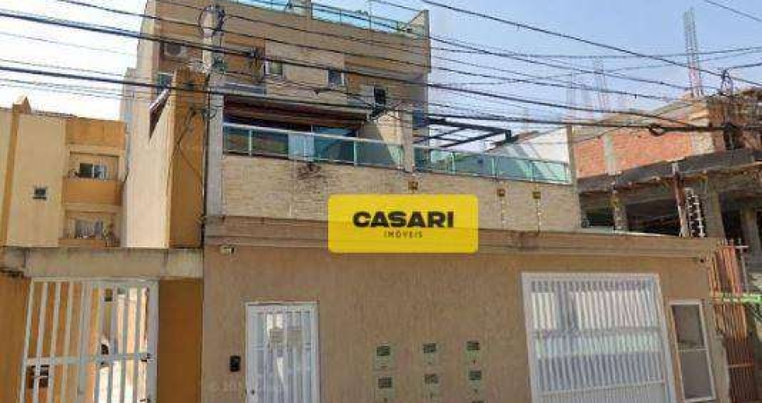 Cobertura com 3 dormitórios à venda, 150 m² - Vila Eldízia - Santo André/SP
