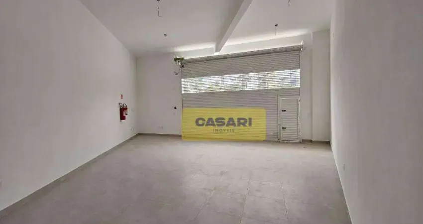 Salão para alugar, 50 m² - Assunção - São Bernardo do Campo/SP