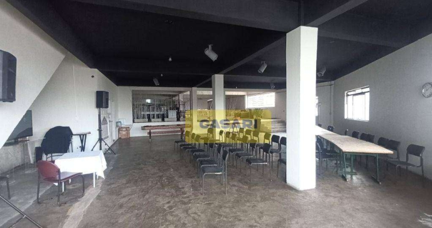 Salão para alugar, 340 m² por R$ 10.300,00/mês - Jardim Canhema - Diadema/SP