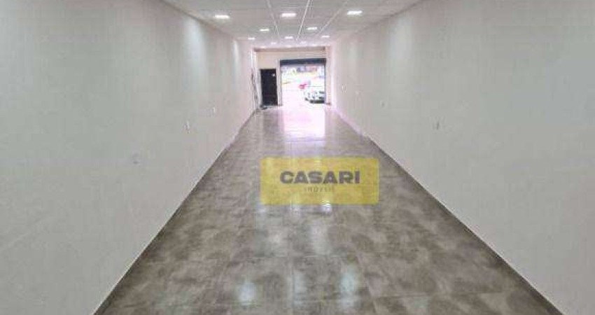 Salão para alugar, 100 m²- Rudge Ramos - São Bernardo do Campo/SP
