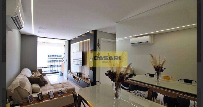 Apartamento com 2 dormitórios à venda, 55 m² - Centro - São Bernardo do Campo/SP